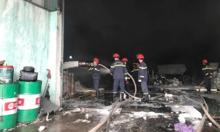 Bắc Ninh: Kịp thời xử lý sự cố cháy tại Công ty cổ phần Thép Việt Xô